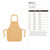 Apron 2 Wood Cutout for Crafts, Unfinished Baltic Birch Craft Shape
