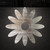 Daisy 3 Steel Cutout Shape, Raw Metal Wall Art and Craft Supply