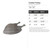 Cooked Turkey Steel Cutout Shape, Raw Metal Wall Art and Craft Supply