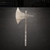 Axe 3 Steel Cutout Shape, Raw Metal Wall Art and Craft Supply