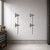 Axe 3 Steel Cutout Shape, Raw Metal Wall Art and Craft Supply