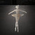 Ballerina 3 Steel Cutout Shape, Raw Metal Wall Art and Craft Supply