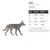 Dingo Steel Cutout Shape, Raw Metal Wall Art and Craft Supply