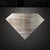 Diamond 2 Steel Cutout Shape, Raw Metal Wall Art and Craft Supply