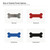 Dog Bone 2 Steel Cutout Shape, Raw Metal Wall Art and Craft Supply