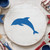 Dolphin 2 Reusable Mylar Stencil, 10 mil Plastic Paint Stencil for Crafts and Decor