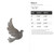 Dove 2 Steel Cutout Shape, Raw Metal Wall Art and Craft Supply