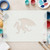 Dragon 5 Reusable Mylar Stencil, 10 mil Plastic Paint Stencil for Crafts and Decor