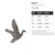 Duck 6 Steel Cutout Shape, Raw Metal Wall Art and Craft Supply
