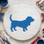 Basset Hound 2 Reusable Mylar Stencil, 10 mil Plastic Paint Stencil for Crafts and Decor