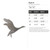 Duck 8 Steel Cutout Shape, Raw Metal Wall Art and Craft Supply
