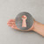 Key Hole 2 Steel Cutout Shape, Raw Metal Wall Art and Craft Supply