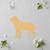 Labrador 2 Wood Cutout for Crafts, Unfinished Baltic Birch Craft Shape