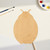 Ladybug Wood Cutout for Crafts, Unfinished Baltic Birch Craft Shape