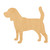 Beagle 2 Wood Cutout for Crafts, Unfinished Baltic Birch Craft Shape