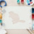 Beaver 3 Reusable Mylar Stencil, 10 mil Plastic Paint Stencil for Crafts and Decor