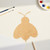 Bee 2 Wood Cutout for Crafts, Unfinished Baltic Birch Craft Shape