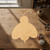 Bee 2 Wood Cutout for Crafts, Unfinished Baltic Birch Craft Shape