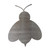 Bee 2 Steel Cutout Shape, Raw Metal Wall Art and Craft Supply