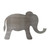 Elephant 3 Steel Cutout Shape, Raw Metal Wall Art and Craft Supply