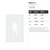 Bigfoot 3 Reusable Mylar Stencil, 10 mil Plastic Paint Stencil for Crafts and Decor