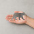Black Bear 2 Steel Cutout Shape, Raw Metal Wall Art and Craft Supply
