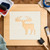 Elk 2 Reusable Mylar Stencil, 10 mil Plastic Paint Stencil for Crafts and Decor