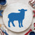 Lamb 2 Reusable Mylar Stencil, 10 mil Plastic Paint Stencil for Crafts and Decor