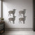Lamb 2 Steel Cutout Shape, Raw Metal Wall Art and Craft Supply
