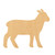 Lamb 3 Wood Cutout for Crafts, Unfinished Baltic Birch Craft Shape
