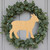Lamb 3 Wood Cutout for Crafts, Unfinished Baltic Birch Craft Shape