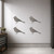 Blue Jay 4 Steel Cutout Shape, Raw Metal Wall Art and Craft Supply