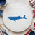 Blue Whale 2 Reusable Mylar Stencil, 10 mil Plastic Paint Stencil for Crafts and Decor