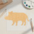 Boar 2 Wood Cutout for Crafts, Unfinished Baltic Birch Craft Shape