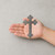 Botany Cross 2 Steel Cutout Shape, Raw Metal Wall Art and Craft Supply