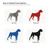 Boxer 2 Steel Cutout Shape, Raw Metal Wall Art and Craft Supply