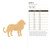 Lion 4 Wood Cutout for Crafts, Unfinished Baltic Birch Craft Shape