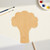 Broccoli 2 Wood Cutout for Crafts, Unfinished Baltic Birch Craft Shape