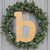 Lower Case B Wood Cutout for Crafts, Unfinished Baltic Birch Craft Shape
