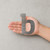Lower Case B Steel Cutout Shape, Raw Metal Wall Art and Craft Supply