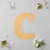 Lower Case C Wood Cutout for Crafts, Unfinished Baltic Birch Craft Shape