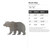 Brown Bear Steel Cutout Shape, Raw Metal Wall Art and Craft Supply