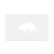 Brown Bear 2 Reusable Mylar Stencil, 10 mil Plastic Paint Stencil for Crafts and Decor