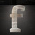 Lower Case F Steel Cutout Shape, Raw Metal Wall Art and Craft Supply