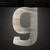 Lower Case G Steel Cutout Shape, Raw Metal Wall Art and Craft Supply