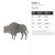 Buffalo 4 Steel Cutout Shape, Raw Metal Wall Art and Craft Supply