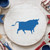 Bull 2 Reusable Mylar Stencil, 10 mil Plastic Paint Stencil for Crafts and Decor
