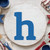 Lower Case H Reusable Mylar Stencil, 10 mil Plastic Paint Stencil for Crafts and Decor