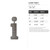 Lower Case I Steel Cutout Shape, Raw Metal Wall Art and Craft Supply