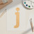 Lower Case J Wood Cutout for Crafts, Unfinished Baltic Birch Craft Shape